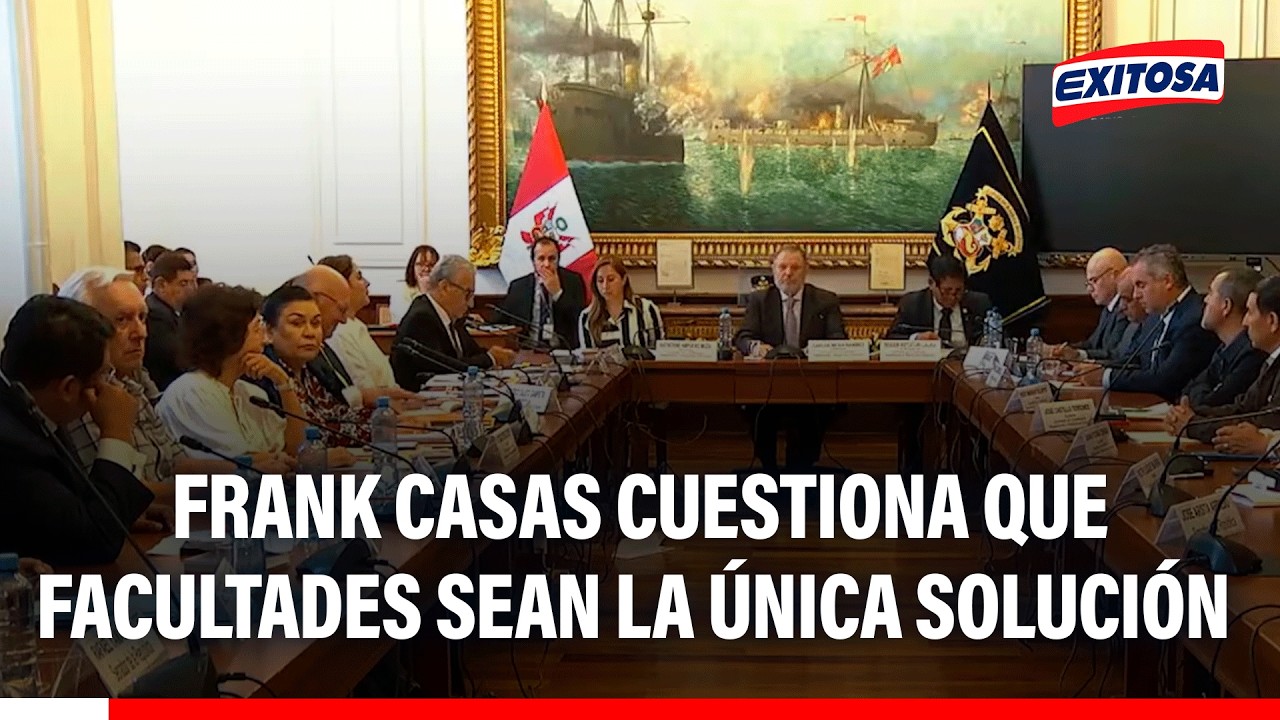 🔴🔵 Experto cuestiona que facultades sean la única solución contra la extorsión y el sicariato