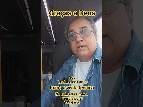 Visita técnica da Cronos energia Solar em Coari Amazonas.    #lucianodefariaspelomundo