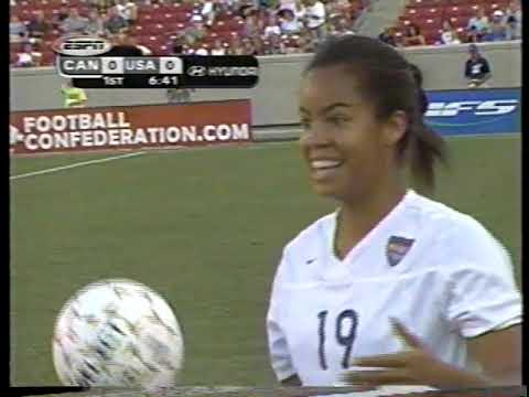 USAvCAN 2000 Concacaf Women's Gold Cup semifinal