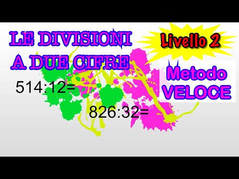 Two-digit division using the divisor - Level 2 - Quick method for primary and secondary schools