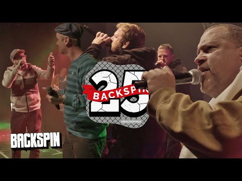 #BACKSPIN25 feiern mit Torch, Toni L, Main Concept, Stieber Twins, Roger und Schu