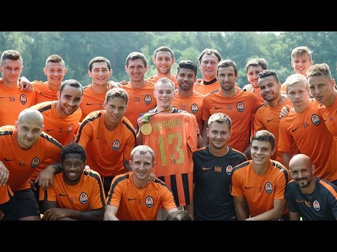 Olympic champion Oleg Verniaiev visited Shakhtar's training session