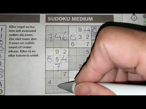 1, 2, 3.... Let's go! Medium Sudoku puzzle (#290) 10-16-2019 part 2 of 3