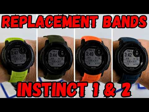 How to Change Watch Bands on Garmin Instinct & Instinct 2