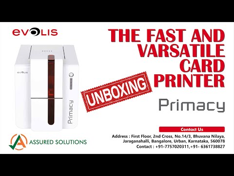 Evolis Primacy Unboxing | PVC ID Card Printer | Assured Solutions