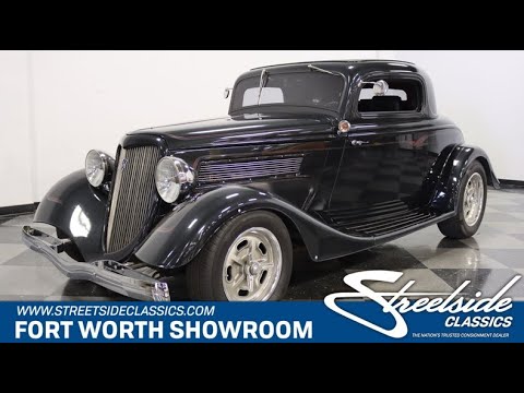 1934 Ford 3-Window Coupe (CC-1521306) for sale in Ft Worth, Texas