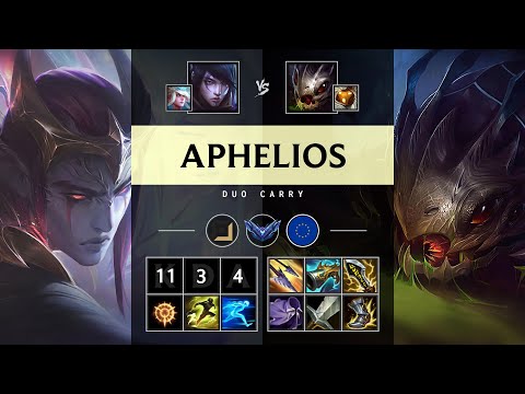 Aphelios ADC vs Kog'Maw - EUW Diamond Patch 25.11