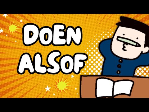 Wat Betekent DOEN ALSOF - Nederlands NT2 - A2/B1