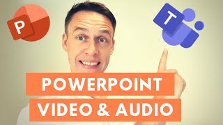 How to play a video from PowerPoint with audio in Teams