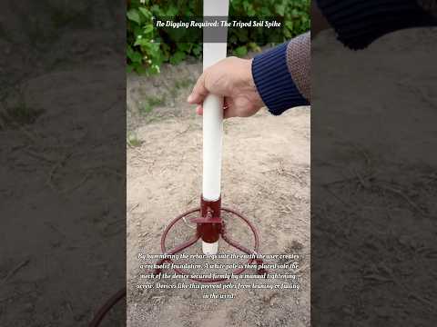 No Digging Required | The Tripod Soil Spike