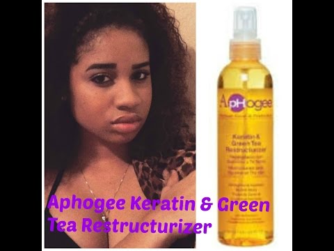 Aphogee Keratin & Green Tea Restructurizer Demo/Review