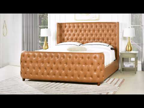 Jennifer Taylor Home Brooklyn Tufted Bed Frame, 2559