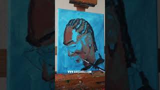 Snoop Dogg Painting -Time-Lapse Video