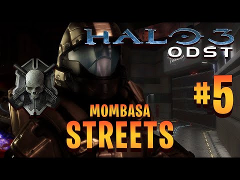 Halo 3: ODST | Legendary Walkthrough | Mombasa Streets [To Kizingo Boulevard] | NO DEATHS