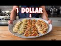 1 Dollar Dumplings (3 Ways)