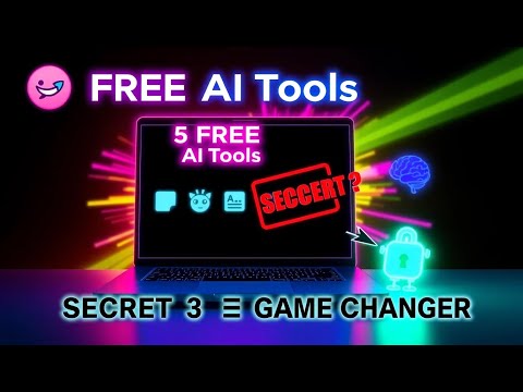 5 FREE AI Tools in 2025 That Will Change Your Life FOREVER!🚀(Secret #3 Will Shock You🤯#FreeAITools