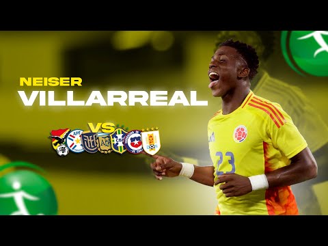 Neiser Villarreal | Sudamericano Sub 20 | Skills, Goals & Assists