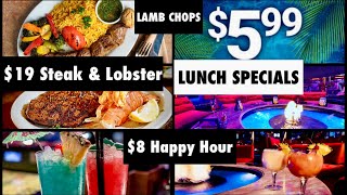 11 Ultimate HAPPY HOUR Spots in LAS VEGAS for 2023 🏆#vegasfood #vegas #lasvegas