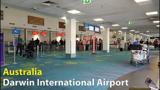 walking Tour of Darwin International Airport - airport Australia - Darwin ,Austr