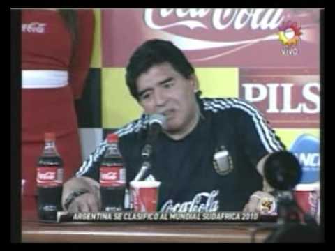 maradona insulta a toti pasman - vos la tenes adentro