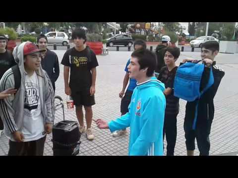 DIOS LUCARCHO VS fusok, skonel, raider y adicto - exhibicion