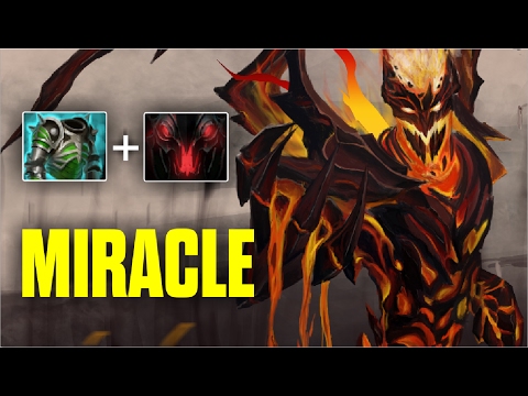 Dota 2 Miracle Shadow Fiend Armor Reduction Build - Epic Gameplay | Dota 2