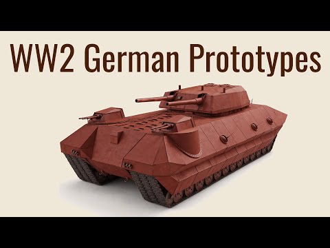 WW2 German Prototype Tanks