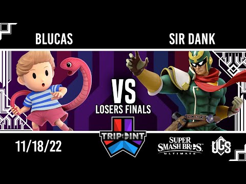 Tripoint Smash 168  -  Losers Finals  -  Blucas(Lucas) Vs. Sir Dank(Captain Falcon)