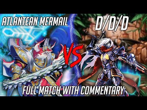 Yu-Gi-Oh! D/D/D Vs Atlantean Mermail - Full Match (April 2019)