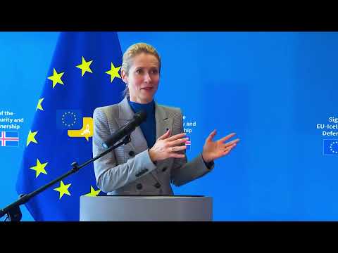 Video Thumbnail: EU & Iceland Unite: “Our Security Is Shared” — Kaja Kallas Sends Powerful Message!