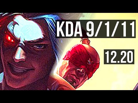 KAYN vs LEE (JNG) | 9/1/11, Rank 7 Kayn, Legendary, 300+ games | TR Grandmaster | 12.20