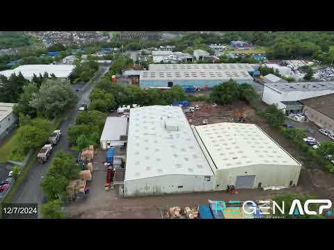 Lordan UK Extension Construction Timelapse Drone Sequence