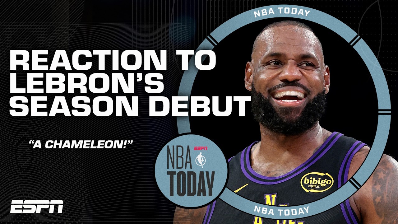 REACTION to LeBron James' season debut 👀 Gives the Lakers 'WHATEVER' they need - Green | NBA Today