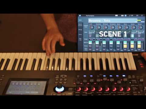 Yamaha Montage Tutorial - 4. Scenes