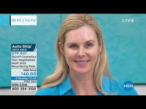 Skinn Cosmetics NonNegotiables MultiAcid Resurfacing Pads