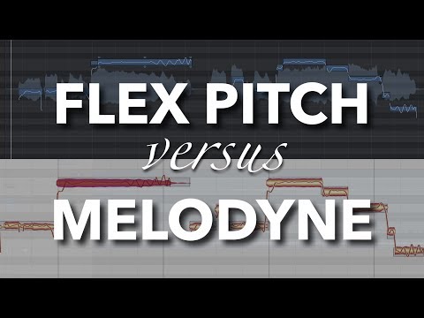 Logic Pro X - FLEX PITCH vs MELODYNE | Which is best for vocal tuning?
