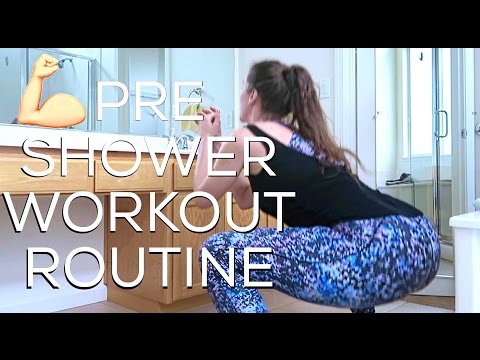 💪🏼 Shower Workout Routine! (Everyday #Model #Workout) | Cassandra Bankson Video