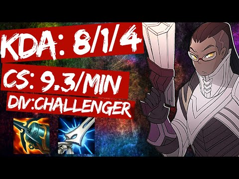LUCIAN mid s11 (KDA: 8/1/4) - FULL GAME CHALLENGER REPLAY
