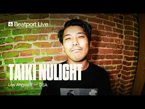 Taiki Nulight DJ set | @beatport Live | Los Angeles