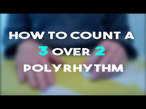3 over 2 poly-rhythm