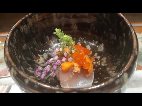 Kanpachi Sashimi fusion