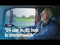 Trucker Gerrit moet in zijn eigen wagen eten | RTV Oost