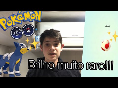 Brilho muito raro!!! Ovos de 12 km!!! — Pokémon go