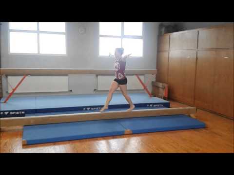 Pflichtübung 1 am Balken (nach Aufgabenbuch 2015)