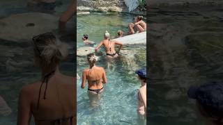 ☀️Magic Of The Cleopatra Pool Pamukkale Turkey -Good Day? #pool #cleopatra #pamukkale