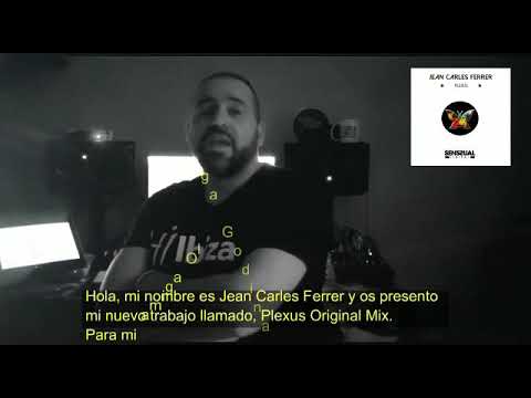 Jean Carles Ferrer with video support to my Techno blog Ольга Година