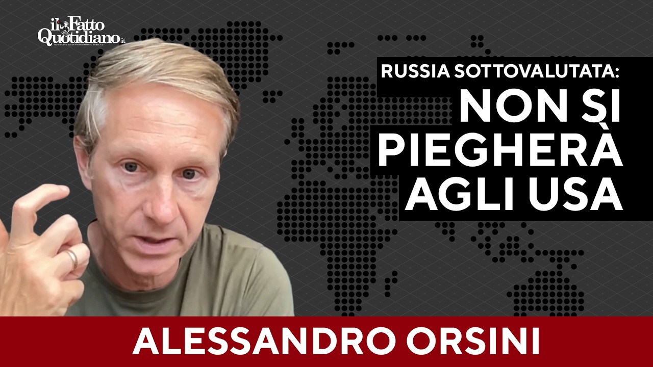 Orsini: “La Nato ha causato la distruzione dell’Ucraina. Ora viviamo nella menzogna”
