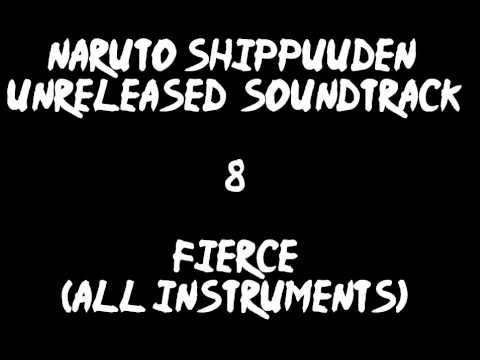 Naruto Shippuuden Unreleased Soundtrack - Fierce (all instruments)