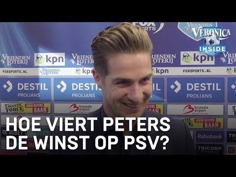 Hoe viert Peters de overwinning op PSV? | VERONICA INSIDE