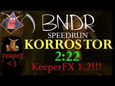 [OLD WR] SPEEDRUN  - DUNGEON KEEPER: Deeper Dungeons - 2. Korros Tor - [2:22]